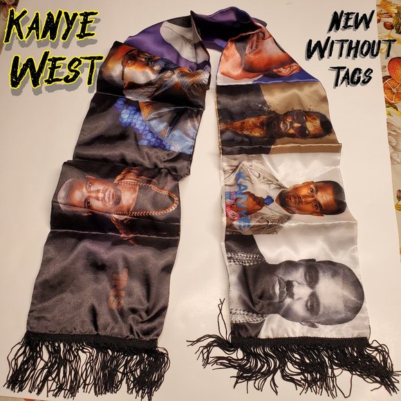 Kanye West Scarf - New Without Tags - Picture 1 of 8